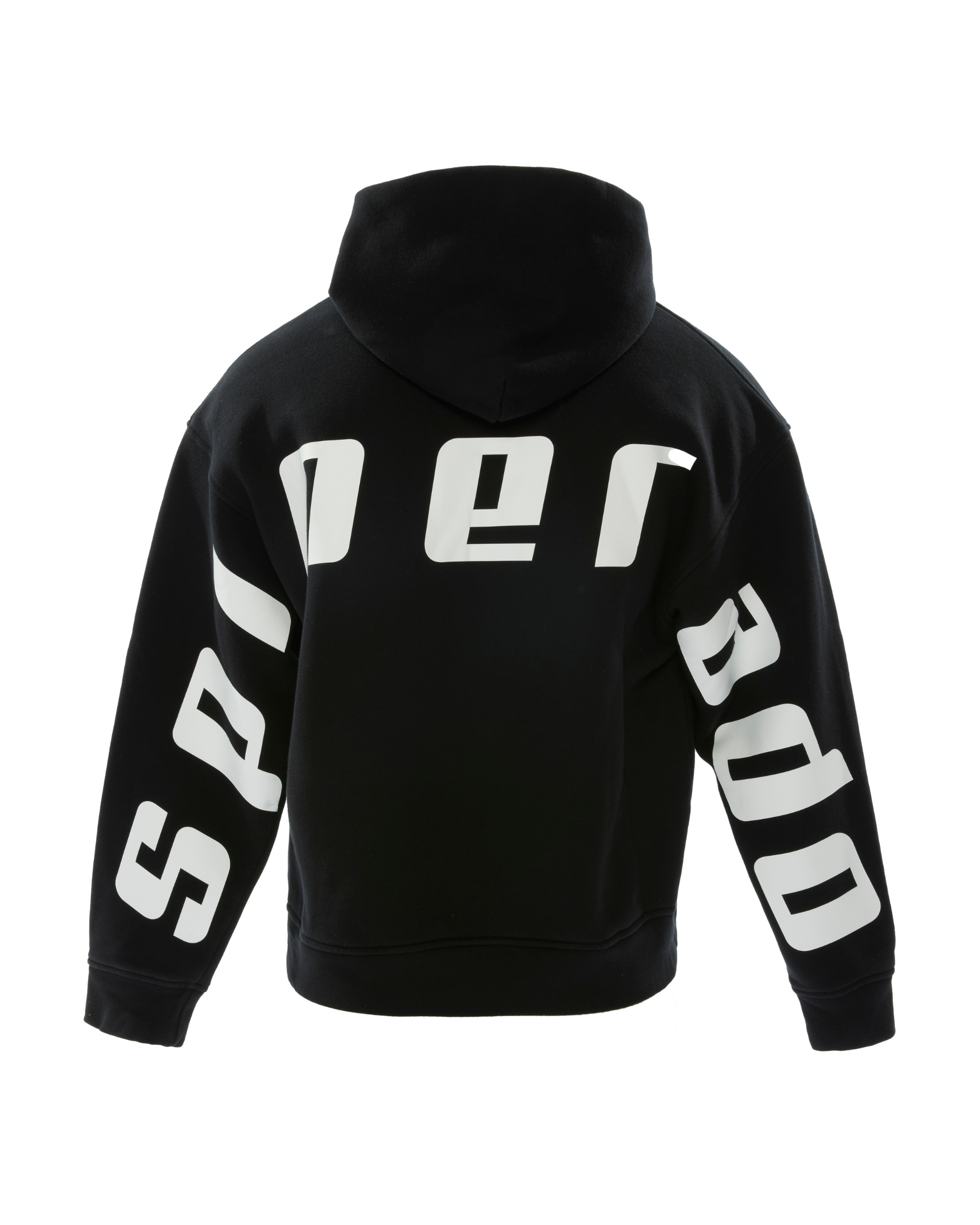 Logo Hoodie (Black) | Oversized Fleece Hoodie | Made in USA