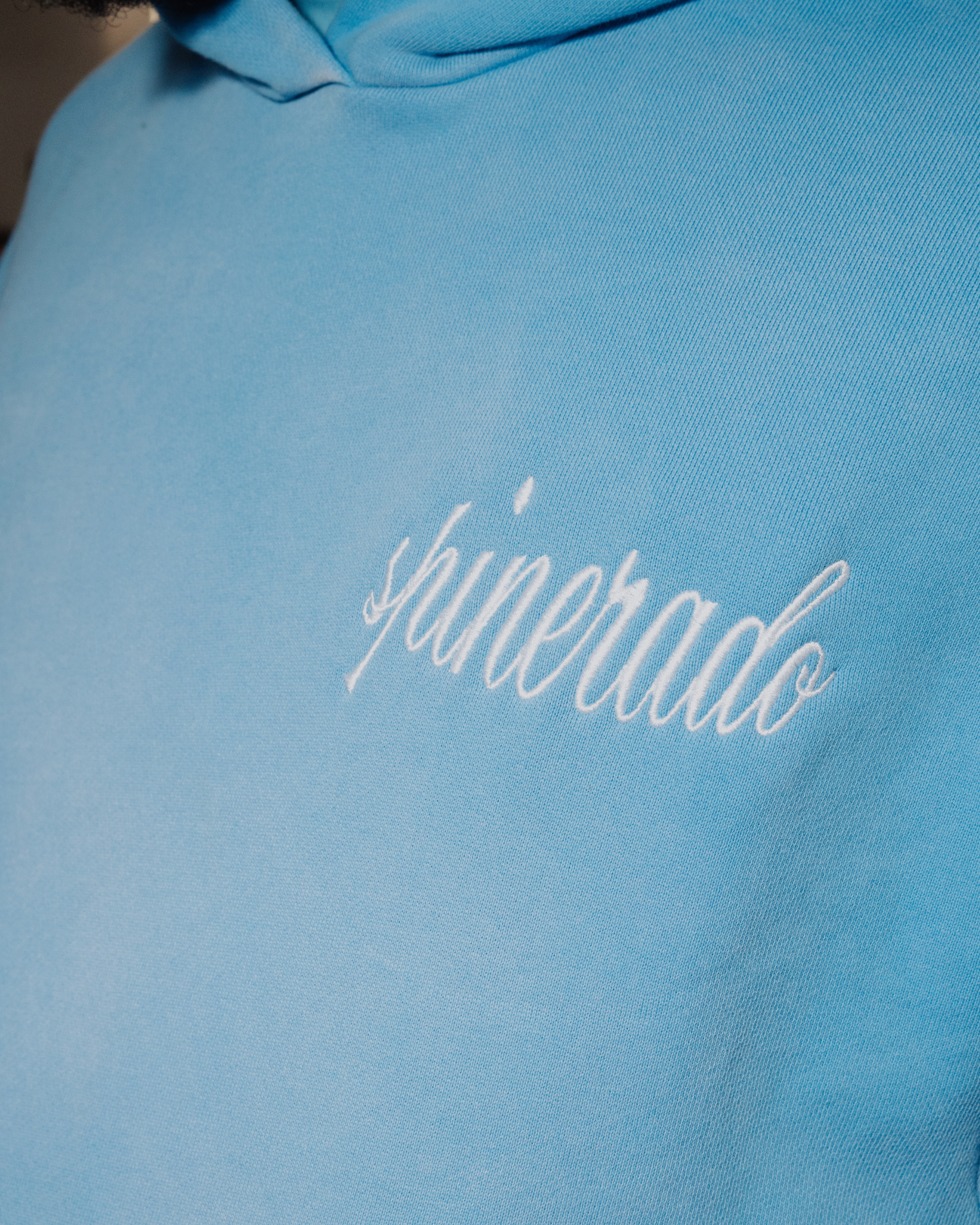 Vintage Ice Blue Hoodie